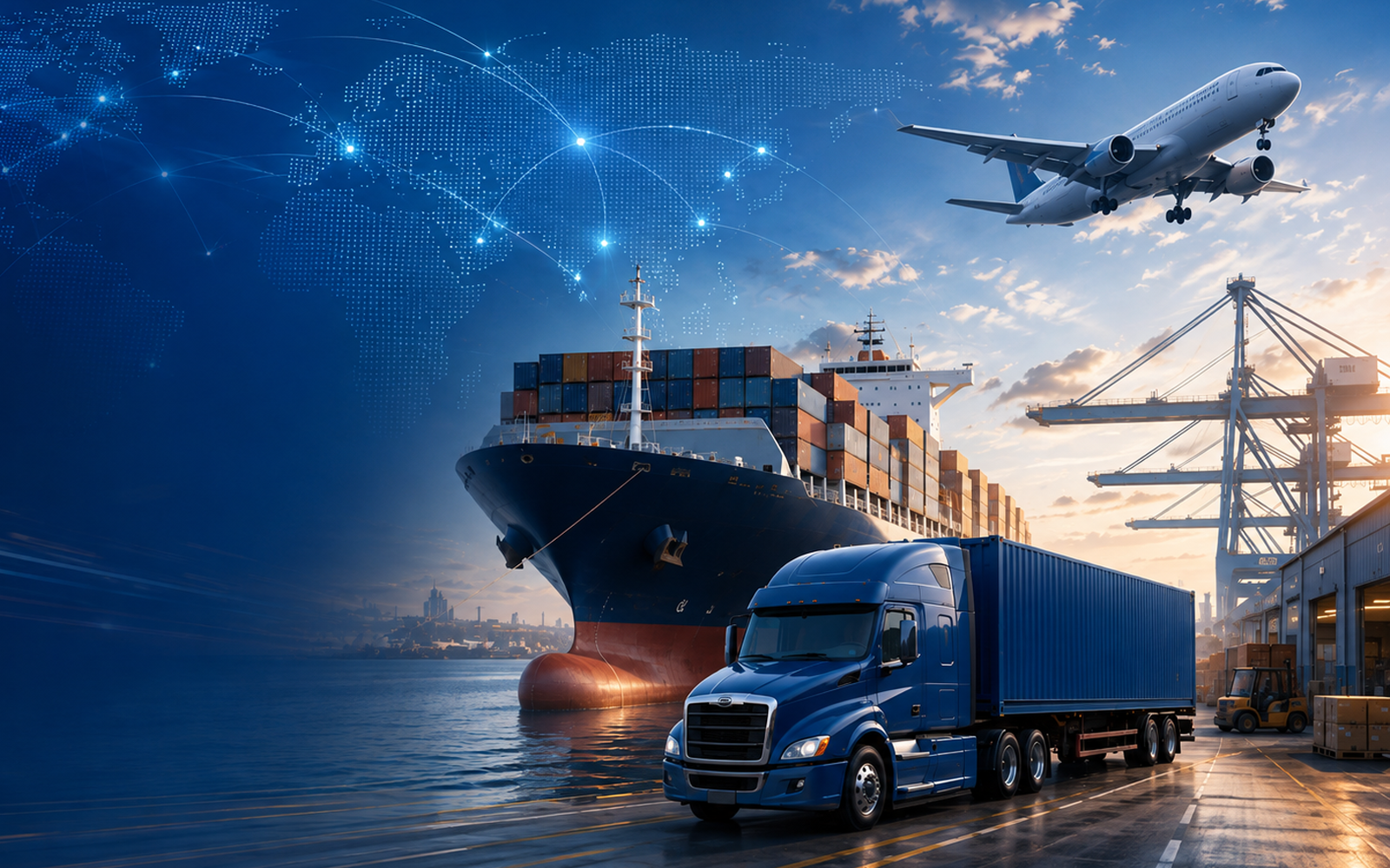 Global multimodal logistics operations